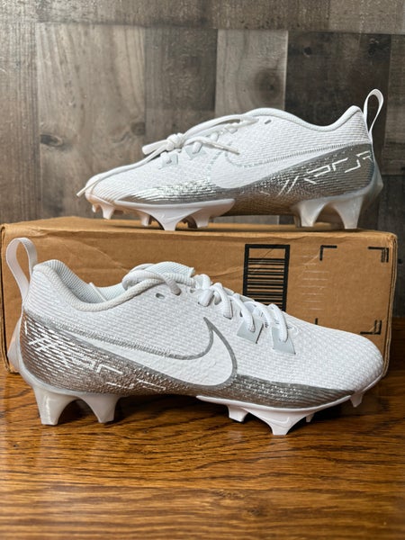 Nike Vapor Edge Speed 360 2 White Football Cleats DA5455-102 Men's Size 7.5