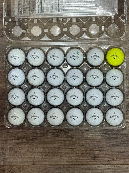 24 Callaway Warbird Golf Balls - 5A MINT CONDITION ONLY