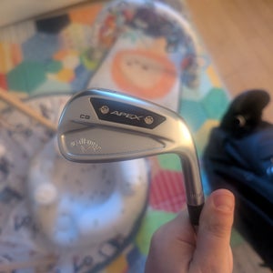 Men's 2025 Callaway Apex CB 24 Right Handed Iron Set Stiff Flex Steel Shaft (Used)