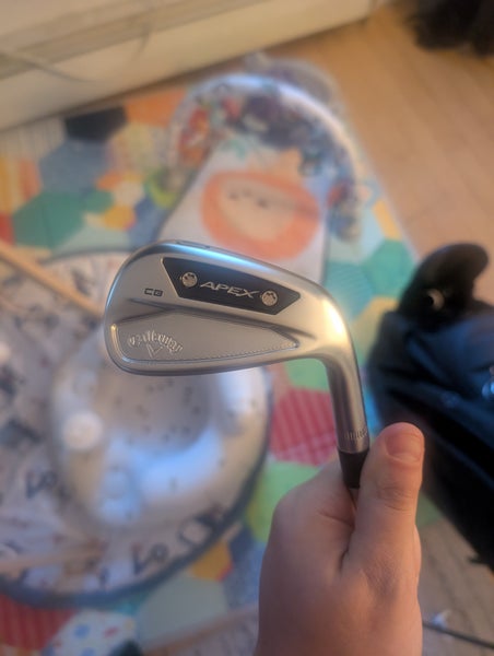 Men's 2025 Callaway Apex CB 24 Right Handed Iron Set Stiff Flex Steel Shaft (Used)