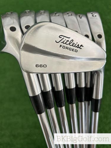 Titleist 660 Forged Iron Set 3-P / Dynamic Gold X100 Extra Stiff