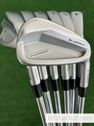 Ping Blueprint S Forged Iron Set 4-W / Dynamic Gold X100 Extra Stiff