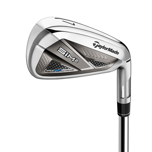TAYLORMADE SIM2 MAX IRON SETS 6-PW,AW GRAPHITE REGULAR STANDARD FUJIKURA VENTUS BLUE 6 GRAPHITE