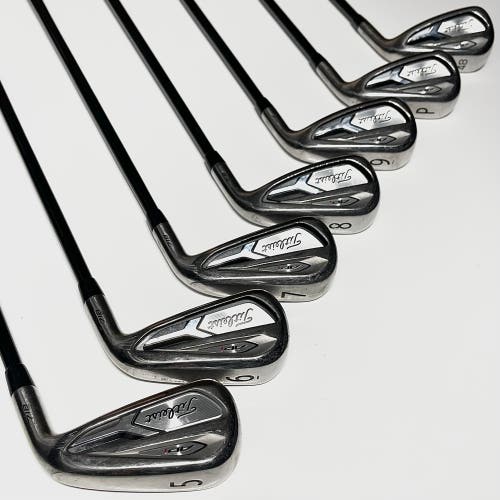 Titleist AP1 718 Iron Set 5-9, PW, GW Right Handed Senior Flex Graphite Shafts