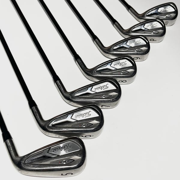 Titleist AP1 718 Iron Set 5-9, PW, GW Right Handed Senior Flex Graphite Shafts