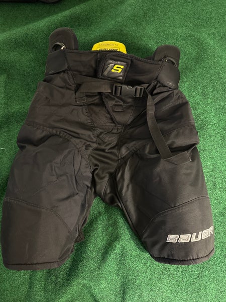 Black Senior Small Bauer Supreme 1S Hockey Pants (Used)
