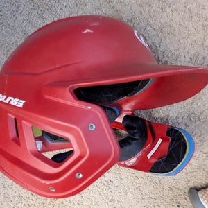 Rawlings Mach SR RevA w two piece flap. RH batter.