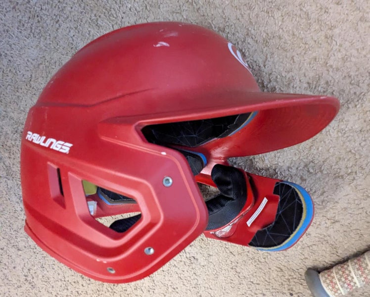 Rawlings Mach SR RevA w two piece flap. RH batter.