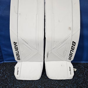 Small Bauer Supreme M5 Pro Goalie Leg Pads (Used) 33"