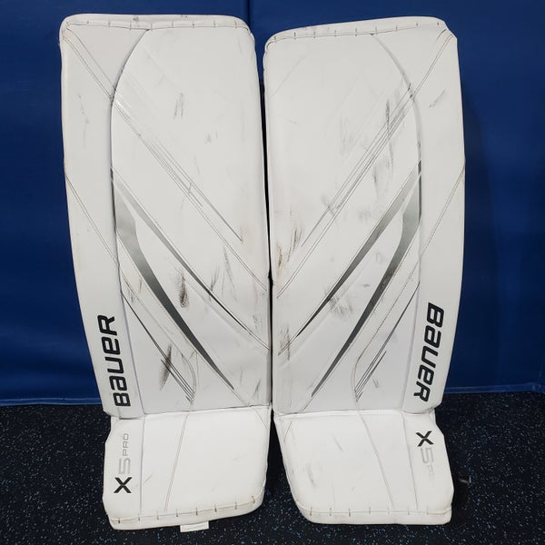 Small Bauer Vapor X5 Pro Goalie Leg Pads (Used) 33"