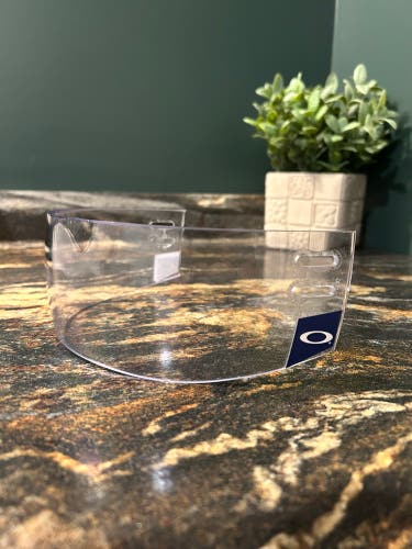 Straight Cut Oakley Visor