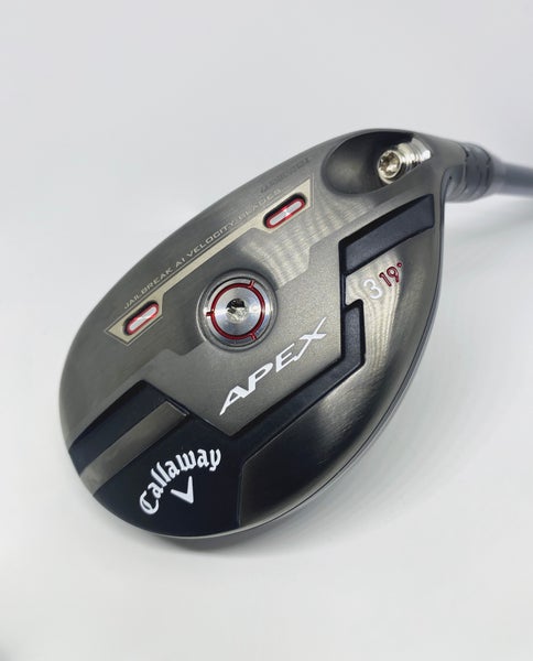 NEW Callaway Apex 21 3 Hybrid 19 Degrees Graphite Recoil F4 Stiff