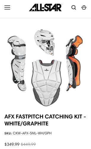 Adult All Star Catcher's Combo (Used)