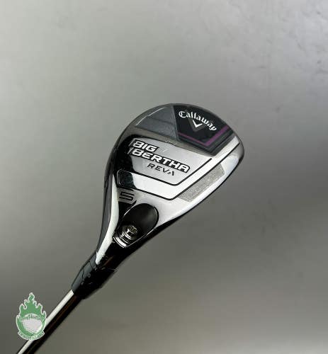Used Callaway Big Bertha REVA 5 Hybrid 27* RCH Ladies Flex Graphite Golf Club