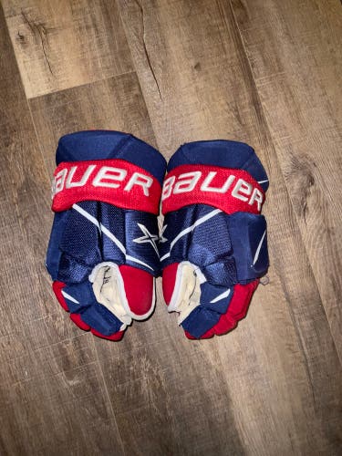NHL MONTRÉAL CANADIENS Bauer Vapor 2X Pro Gloves DAVID SAVARD GAME USED 14" Pro Stock (Used)