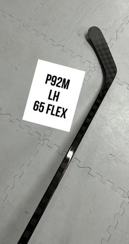 Senior(1x)Left P92M 65 Flex 63” ProBlackStock™ Unbranded Blackouts Pro Stock Nexus Hockey Sticks