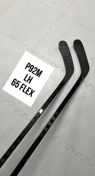 Senior(2x)Left P92M 65 Flex 63” ProBlackStock™ Unbranded Blackouts Pro Stock Nexus Hockey Sticks