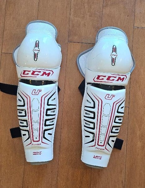 Senior Large 15" CCM Vector Fit 03 Shin Pads (Used)