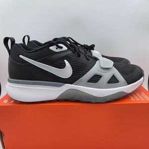 Nike Air Zoom Diamond Elite Turf Black Baseball Shoes Men's Size 11.5