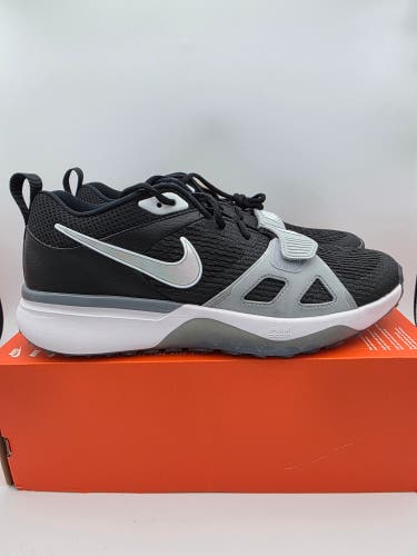 Nike Air Zoom Diamond Elite Turf Black Baseball Shoes Men's Size 11.5