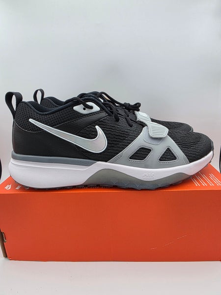 Nike Air Zoom Diamond Elite Turf Black Baseball Shoes Men's Size 11.5