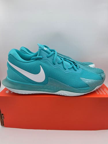 Nike Air Zoom Vapor Cage 4 Rafa Cactus White Tennis Shoes DD1579-302 Men Size 11