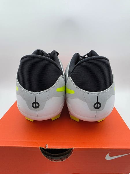 Nike Tiempo 10 Academy Fg/Mg Metallic Silver Black Volt  display picture 3