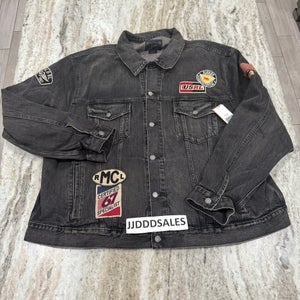 Polo Ralph Lauren 1967 USRL Riders Patchwork Denim Trucker Jacket Men’s 3XB $348

New With Tags