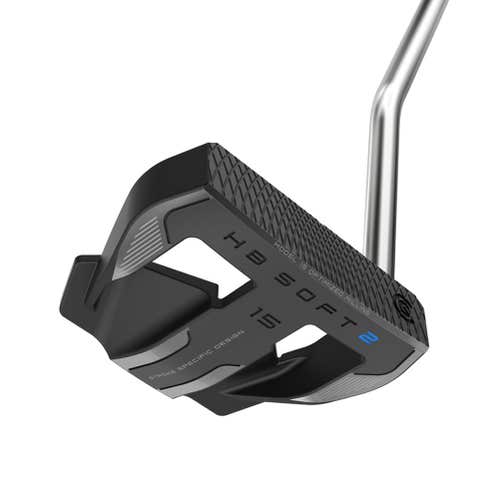 Cleveland HB Soft 2 Black 15 Putter (Steel, Single Bend, Mallet) 2024 NEW