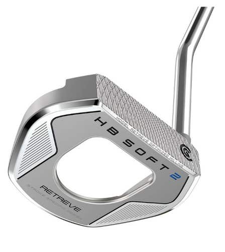 Cleveland HB Soft 2 Retreve Putter (Steel, Single Bend, Mallet) 2024 NEW