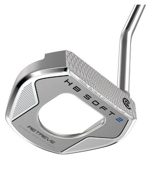 Cleveland HB Soft 2 Retreve Putter (Steel, Single Bend, Mallet) 2024 NEW