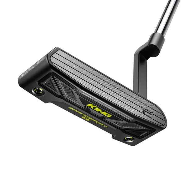 Cobra King 3D Printed Grandsport 35 Black Armlock Putter (41", Blade, Plumber