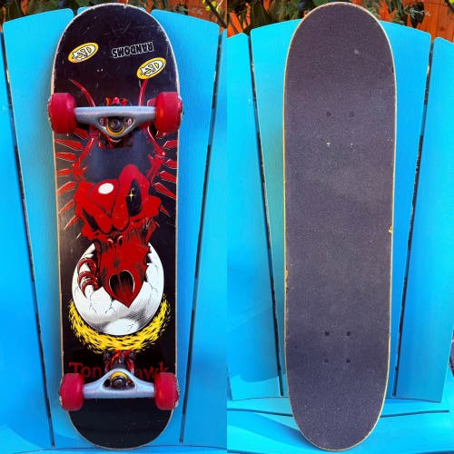 BIRDHOUSE SKATEBOARDS VINTAGE TONY HAWK FALCON EGG (2001) COMPLETE SKATEBOARD 8”