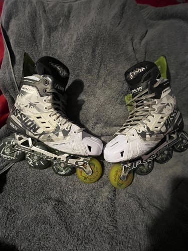 Mission Inhaler WM02 Inline Skates Wide Width Size 9 (Used)