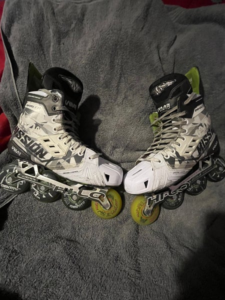 Mission Inhaler WM02 Inline Skates Wide Width Size 9 (Used)