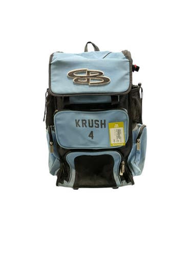 Used BoomBah BLUE BOOMBAH ROLLING BAG BB/SB Player Wheeled Bag Royal Blue 11834-S000039824