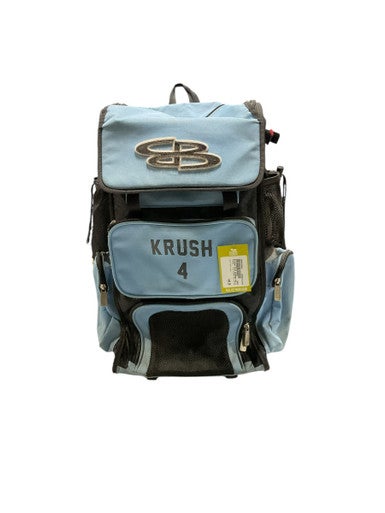 Used BoomBah BLUE BOOMBAH ROLLING BAG BB/SB Player Wheeled Bag Royal Blue 11834-S000039824