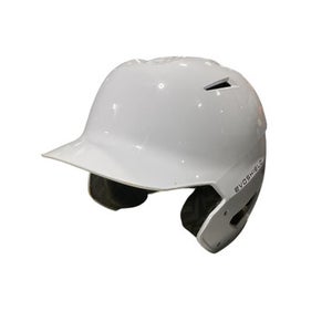 Used Evoshield WHITE HELMET NO MASK Batting Helmet No Mask White One Size 11834-S000039760