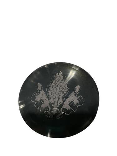 Used Discraft HEAT BLACK Disc Golf Driver Black 11834-S000039676