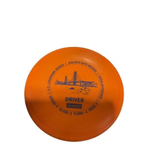 Used GOLDEN GATE Disc Golf Driver Orange 11834-S000039663
