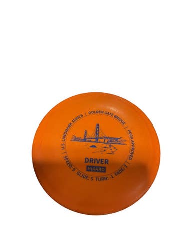 Used GOLDEN GATE Disc Golf Driver Orange 11834-S000039663