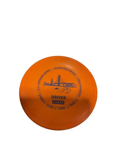 Used GOLDEN GATE Disc Golf Driver Orange 11834-S000039663