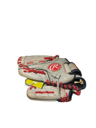 Used Rawlings SURE CATCH BB/SB Glove LH Throw Grey 10 1/2" 11834-S000039649