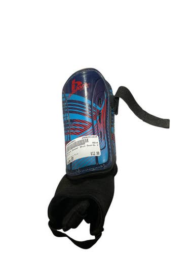 Used Brava Soccer Shin Guards Junior Navy Blue SM 11834-S000039651