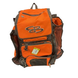 Used BoomBah ORANGE/BLK BAG BB/SB Player Carry Bag Black And Orange 11834-S000039057