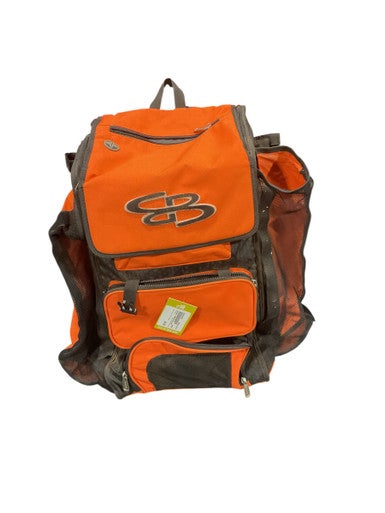 Used BoomBah ORANGE/BLK BAG BB/SB Player Carry Bag Black And Orange 11834-S000039057