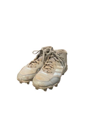 Used Adidas ICON CLEATS BB/SB Cleats Grey Junior 04 11834-S000039020