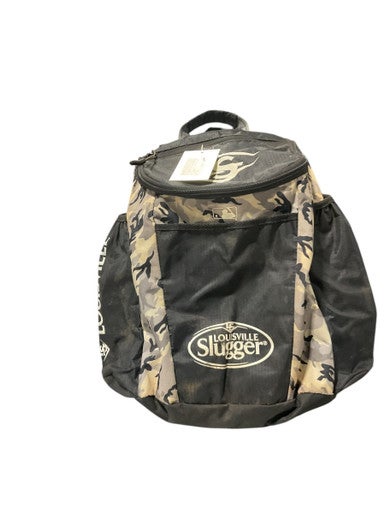Used Louisville Slugger BLK/WHT BAG BB/SB Player Carry Bag Black 11834-S000039014