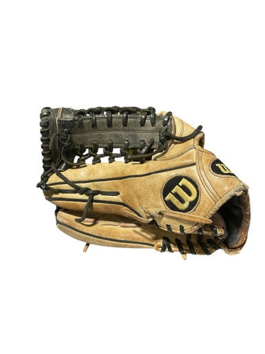Used Wilson A2000 BB/SB Glove LH Throw Black And Tan 12" 11834-S000039006