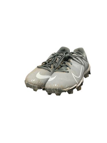 Used Nike DIAMOND FASTFLEX BB/SB Cleats Grey Junior 04.5 11834-S000038985